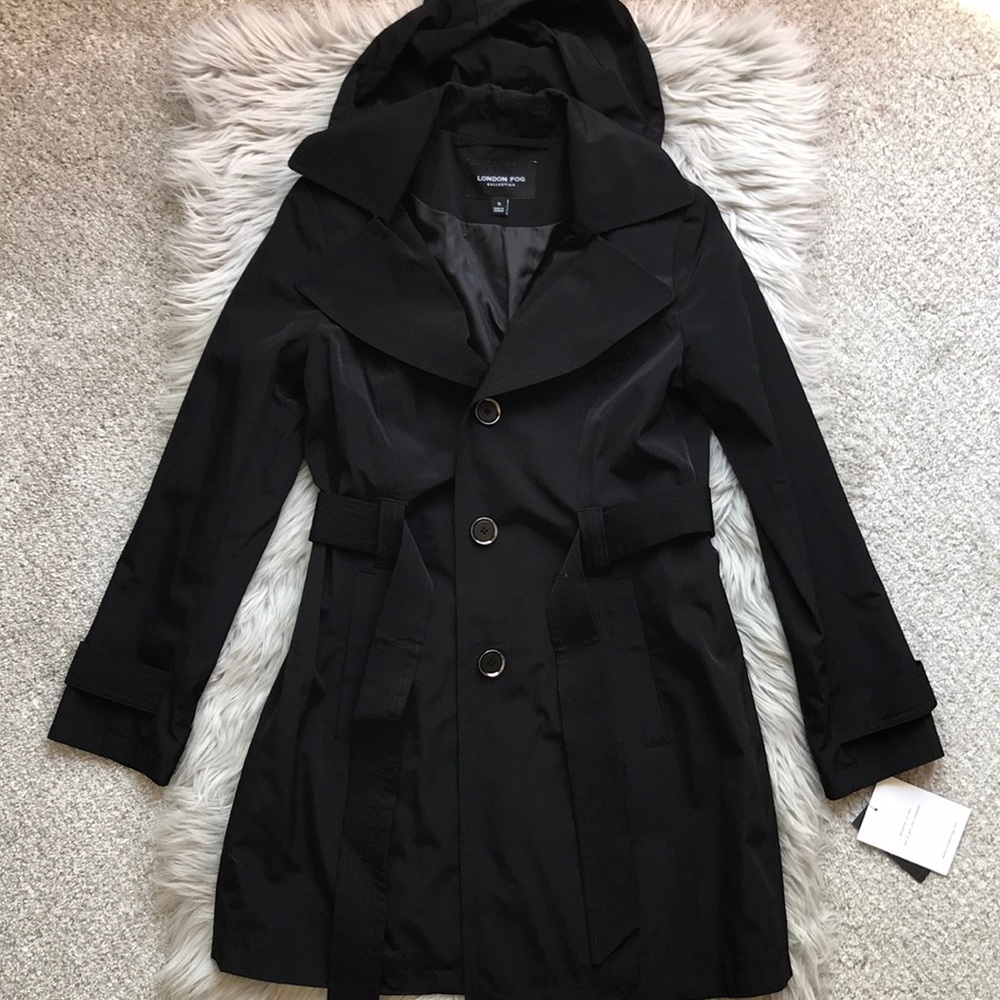 NWT London Fog trench coat rain jacket